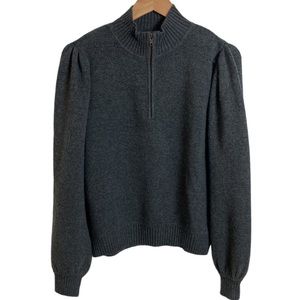 Universal Thread Gray Puff Sleeve Sweater